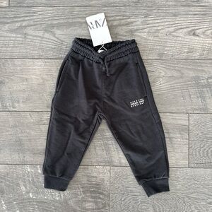 NWT Zara Baby Black Jogger Pants